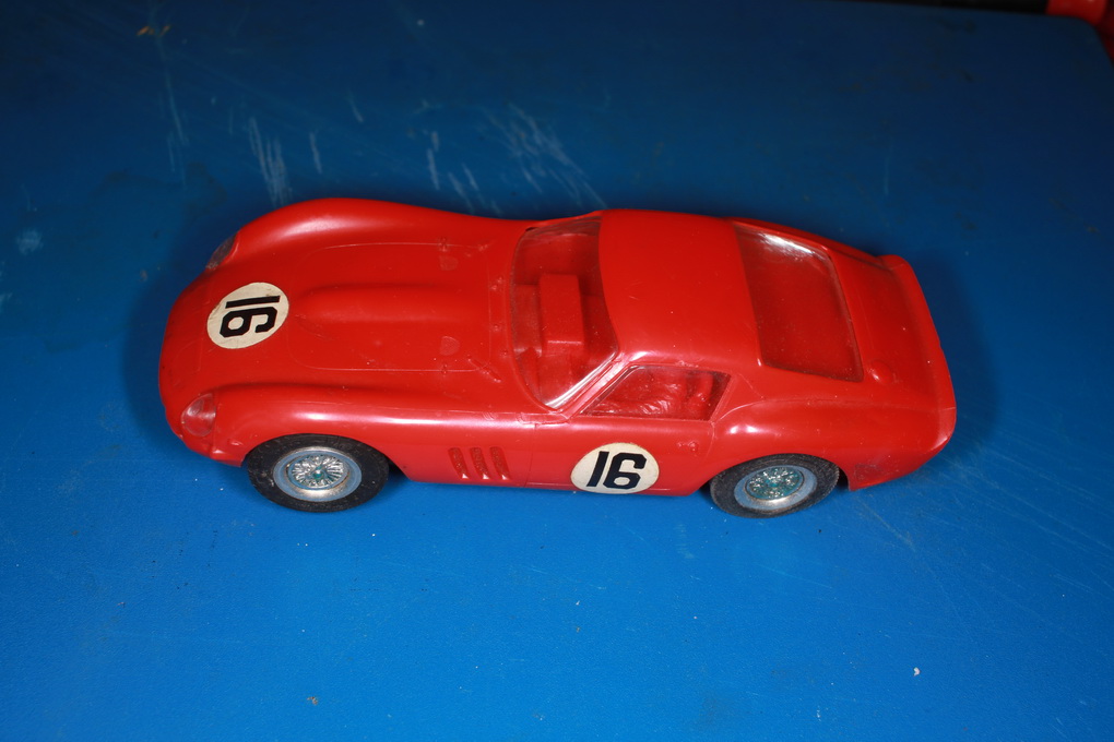 Slotcars66 Ferrari 250 GTO 1/32nd scale Revell slot car red #16    